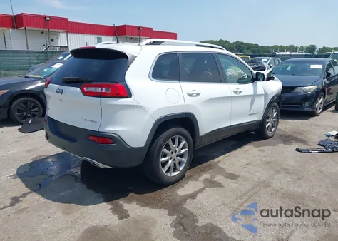 2018 Jeep Cherokee Limited 4X4 z USA, uszkodzony, nr VIN 1C4PJMDX3JD546408